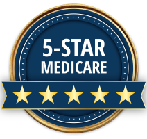 Rated 5 Stars by Medicare 