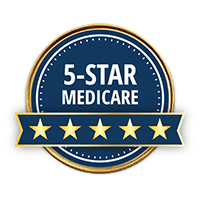 Rated 5 stars by Medicare (footnote 1)