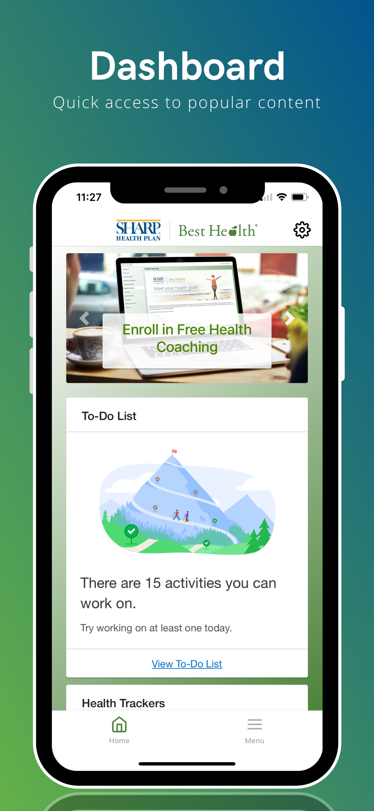 2022_Best Health App_Dashboard