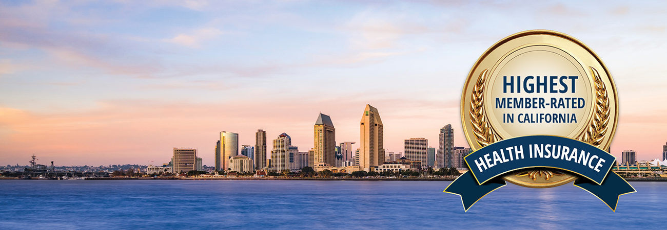 Highest member rated accolade against San Diego skyline