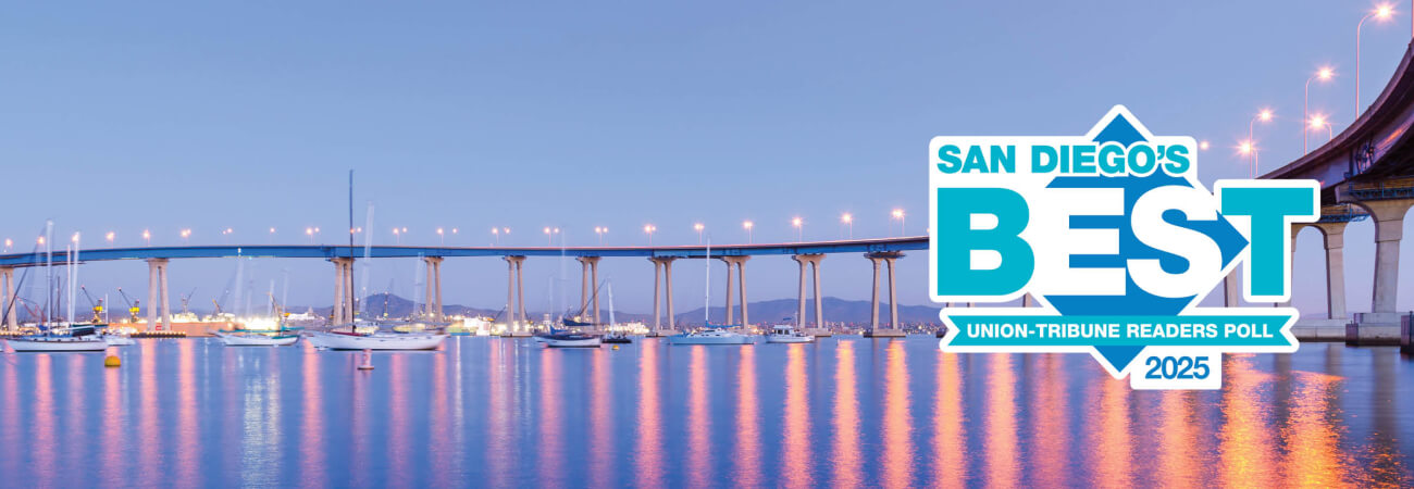 Union Tribune Readers Poll - San Diego's Best 2025