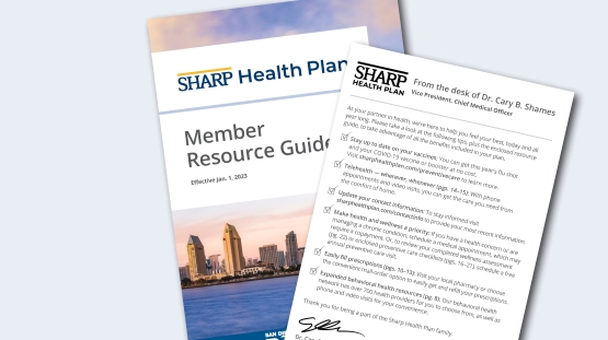 2023 Sharp Health Plan Member Resource Guide