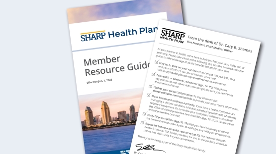2023 Sharp Health Plan Member Resource Guide 2023 Sharp Health Plan Member Resource Guide