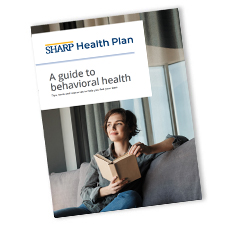 Sharp Health Plan Commercial Behavioral Health Brochure cover