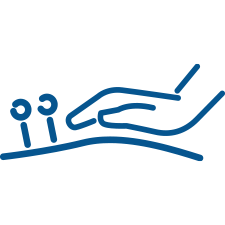 Chirpractic and acupuncture icon