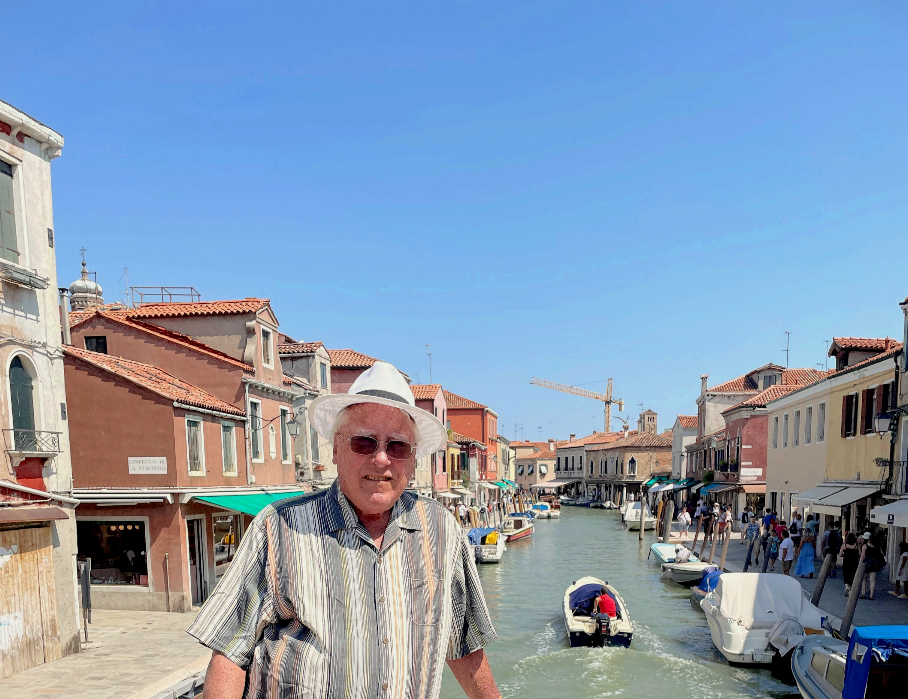 Michael Alpert in Venice, Italy