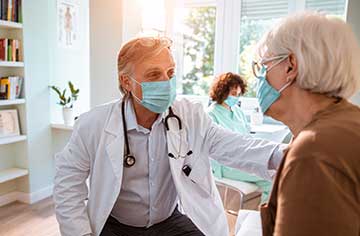Counseling patients to self-isolate at time of testing